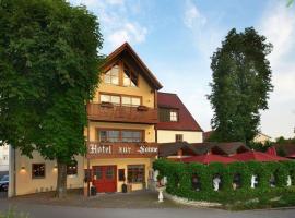 Hotelgasthof zur Sonne，位于巴特乔京的酒店