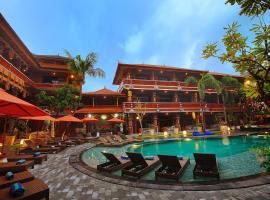 库塔巴厘岛温纳别墅假日酒店，位于库塔的酒店