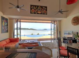 5 Bedroom Seafront Villa Phangan SDV231-By Samui Dream Villas，位于西塔努的酒店