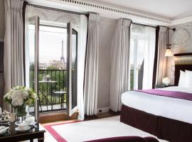 La Réserve Paris Hotel & Spa，位于巴黎圣奥诺雷街附近的酒店