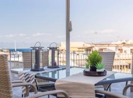 Spacious Maisonette - Roof Top View of Corfu Port，位于Mantoúkion的酒店