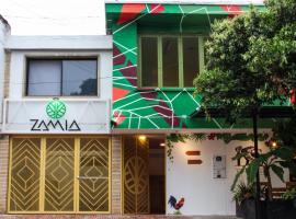 Zamia Hostel，位于布卡拉曼加尼欧蒙多会展中心附近的酒店