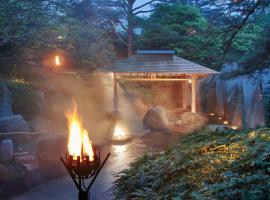 仙台秋保温泉 篝火の湯 緑水亭，位于仙台的日式旅馆