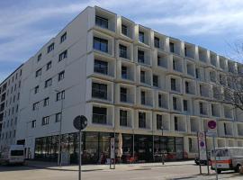 Myroom Business Apartment Nähe Messe München，位于慕尼黑慕尼黑新国际博览中心附近的酒店