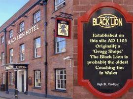 The Black Lion Hotel，位于卡迪根的酒店