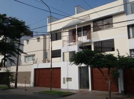 Departamento en el centro de San Borja (Rubens)，位于利马Museum of the Nation附近的酒店