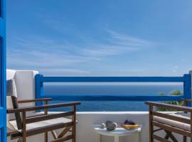 Heavenly Milos suites，位于Agia Kiriaki Beach阿奇亚基里奇海滩附近的酒店