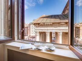 Luxurious loft facing the Pantheon，位于罗马的酒店