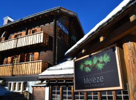 Hôtel Mélèze B & B，位于格里门茨贝克博森滑雪缆车附近的酒店