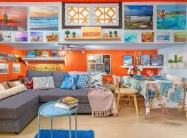 The Eclectic Yard home -famous for its Design