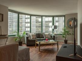 ENVITAE 3BR Downtown Luxurious Suite Views & Pool，位于芝加哥的酒店