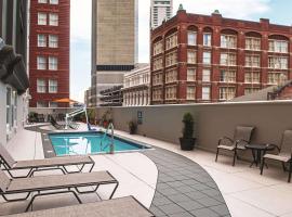 新奥尔良市中心拉金塔套房酒店，位于新奥尔良中央商务区的酒店