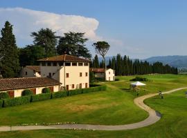 UNAHOTELS Poggio dei Medici Toscana，位于斯卡尔佩里亚的酒店