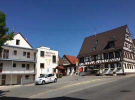 Gasthof zum Ochsen，位于默辛根的带停车场的酒店