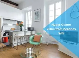 Nicelidays - Le Suede - Carré d'or - 2min from beaches