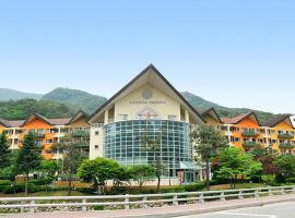 阿纳西山井湖韩华度假村，位于抱川市的酒店