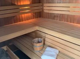 Luxe appartement met sauna