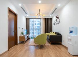 MARCH HOUSE - Park Premium TimesCity - 2-3 Bedrooms，位于河内的酒店