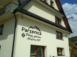 Pokoje Goscinne Pieninska Parzenica，位于Mizerna的民宿