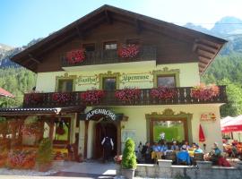 阿尔卑罗斯旅馆及G尼娜膳食公寓，位于格施尼茨的住宿加早餐旅馆