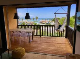 Appartement climatisé refait à neuf - VUE MER Saint-Tropez - Piscine- 50m plage