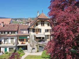 Magnifique maison vigneronne avec grand jardin，位于Auvernier的酒店