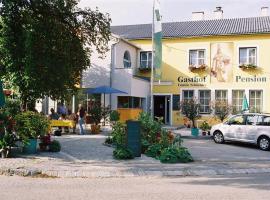 Gasthof Pension „Zur Hammerschmiede“，位于Drosendorf Altstadt的酒店