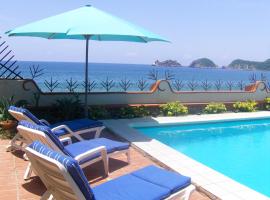 La Paloma Oceanfront Retreat，位于圣帕特里西奥梅拉克的酒店