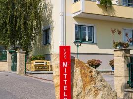 Appartementhaus Das Mittelpunkt，位于滨湖默尔比施的酒店