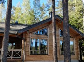 Rantahuvila Virranniemi，位于Vehkataipale的酒店