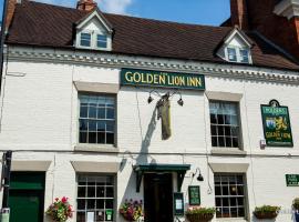 The Golden Lion Inn，位于布里奇诺斯的酒店