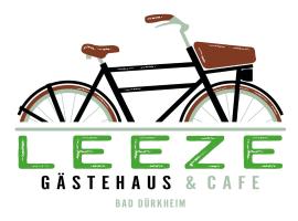 Gästehaus & Café Leeze，位于巴特迪克海姆的酒店