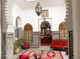 Riad Tetuanía，位于得土安的摩洛哥传统庭院