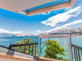 Seaview Apartments Baska，位于巴斯卡的酒店