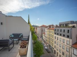 7e Ciel - Rooftop Panoramique，位于里昂让饶勒斯广场地铁站附近的酒店