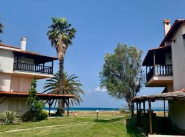 Villa Fourka 2 on the beach，位于弗尔卡的海滩酒店