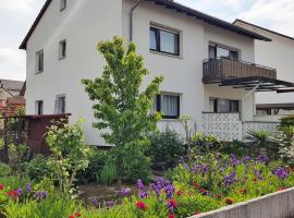 urige gemütliche Ferienwohnung 64 m2 in Dielheim, Nähe Heidelberg，位于Dielheim的低价酒店