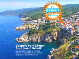 Gospoja Park & Beach Apartment Vrbnik，位于瓦比尼科的酒店