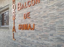 El Balcón de Sumaj，位于麦马拉的住宿加早餐旅馆