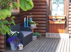 Reykjavik 116 Cozy Mini Studio 14m2 On Road no1 28km from the center of Rvk，位于Kjalarnes的度假屋