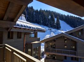 les 7 laux immobilier chalet E，位于普拉波特尔马尔蒙童滑雪缆车附近的酒店