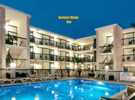 Horizon Motor Inn-Beach Block & Close to Morey's Piers，位于北怀尔德伍德的酒店