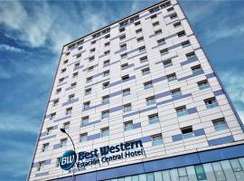 Best Western Estacion Central，位于圣地亚哥圣地亚哥大学地铁站附近的酒店