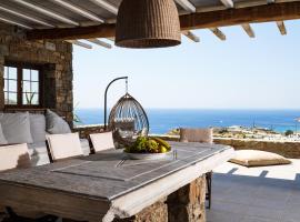 Elia Horizon Mykonos，位于埃利亚海滩的度假短租房