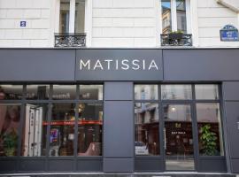 LE MATISSIA，位于巴黎圣昆廷市场附近的酒店
