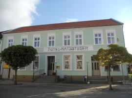 Hotel Ratsstuben Kalbe，位于Kalbe的酒店