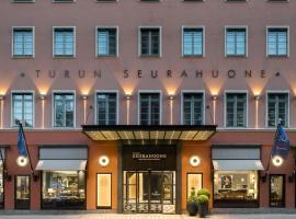 Solo Sokos Hotel Turun Seurahuone，位于图尔库Paavo Nurmi Stadium附近的酒店