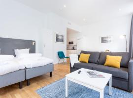 ApartDirect Sundbyberg，位于松德比贝里索尔瓦拉赛马场附近的酒店