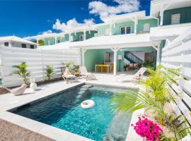 Villa Banc de sable, accès direct à la plage，位于勒迪亚芒的酒店
