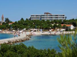 Maistra Select All Suite Island Hotel Istra，位于罗维尼的带按摩浴缸的酒店